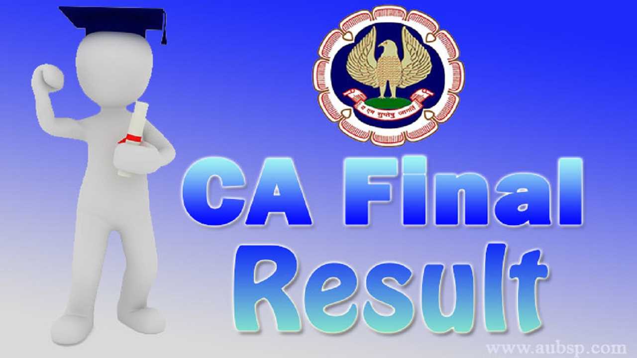 CA Final Results for Nov’ 19 Exams on 16th / 17th January, 2020 ICAI